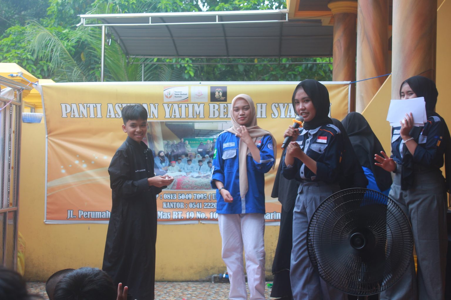 HIMA TI POLNES Tebar Kebaikan Ramadhan di Panti Asuhan